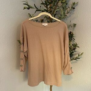 🌟$10 or Less Closet Clean-Out🌟Ann Taylor LOFT Women’s Knit Button Detail Top